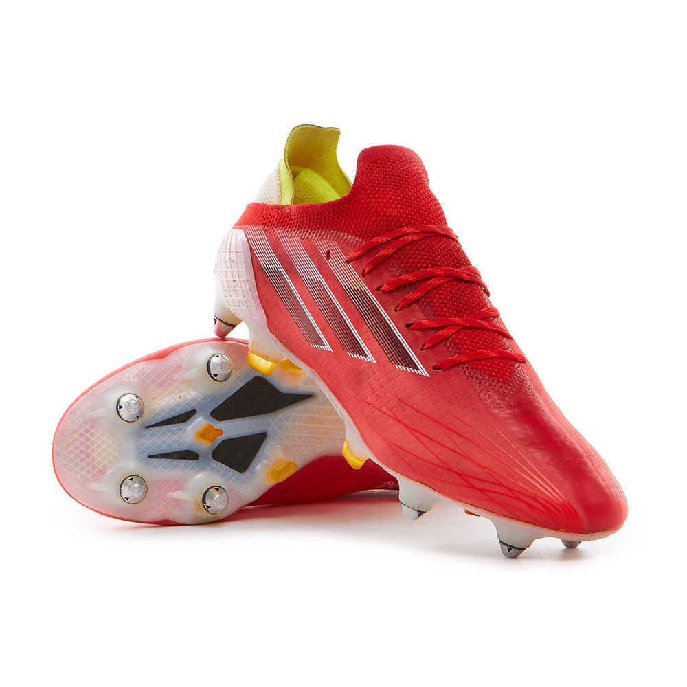 2021 Adidas Match Worn X Speedflow.1 Football Boots (Bernardo Silva) *Fair* SG 6½