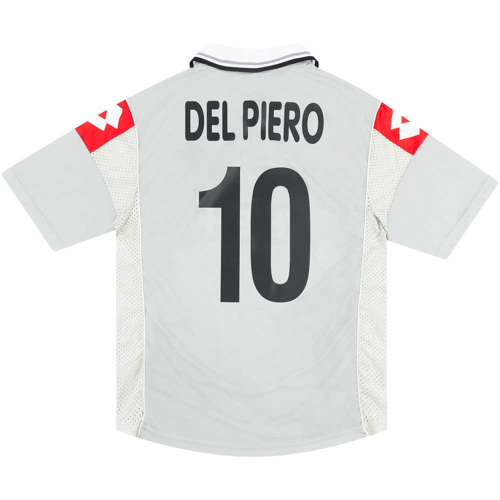 2000-01 Juventus Third Shirt Del Piero #10 (Excellent) L