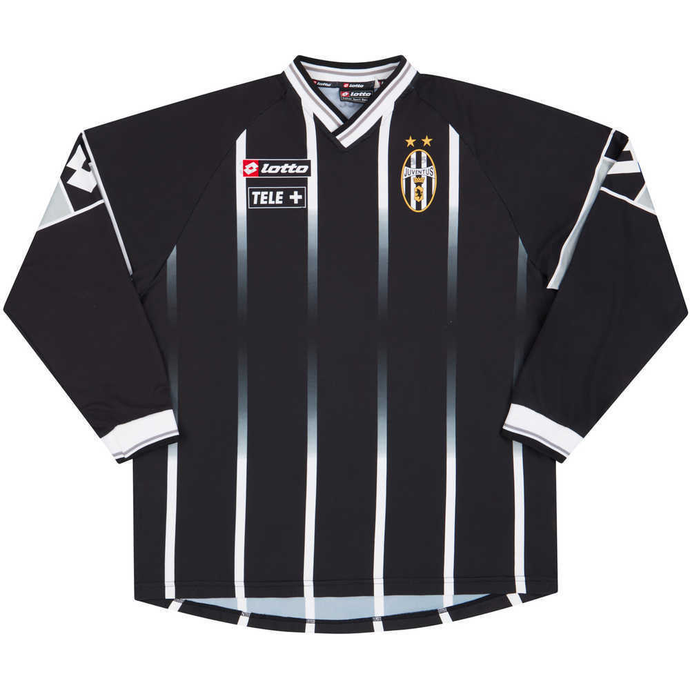 2000-01 Juventus Lotto Player Issue Training L/S Shirt #35 (Excellent) XXL