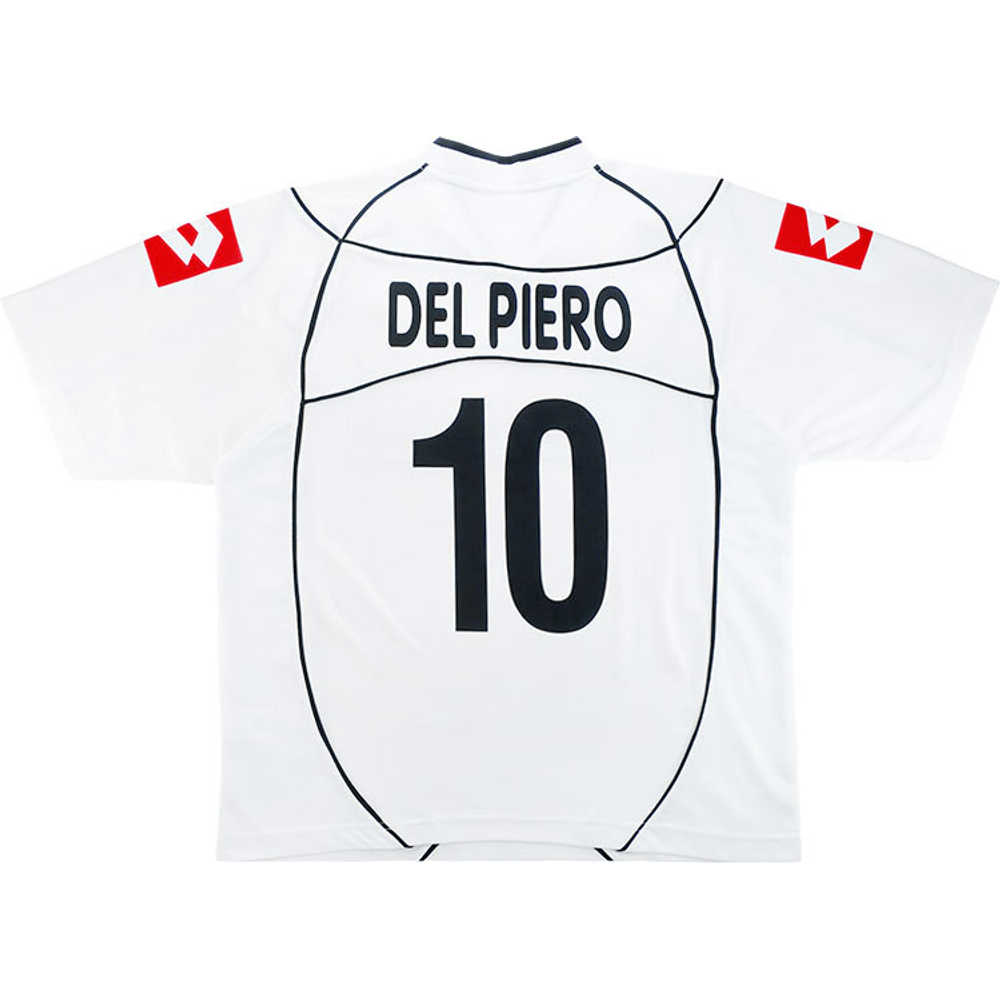 2002-03 Juventus Away Shirt Del Piero #10 (Very Good) L