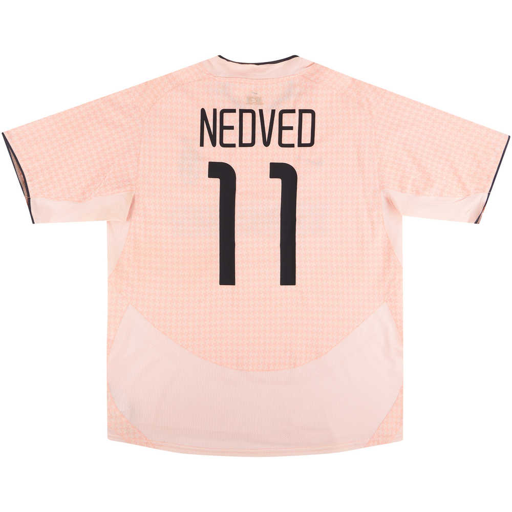 2003-04 Juventus Away Shirt Nedved #11 (Excellent) M