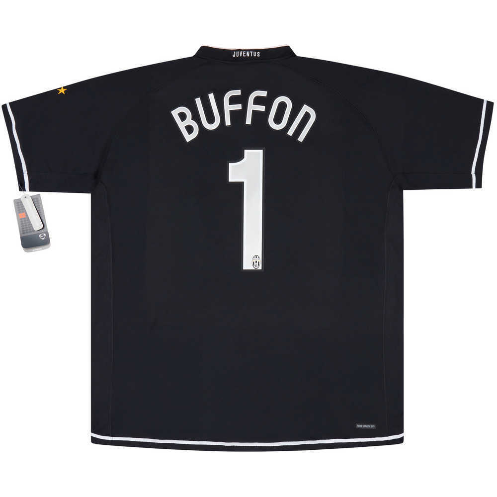2006-07 Juventus Away/GK Shirt Buffon #1 *w/Tags* XXL