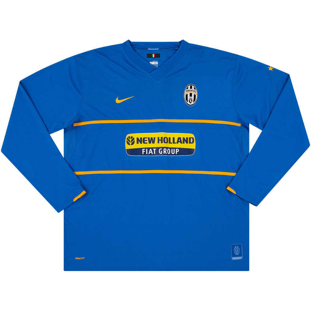 2007-08 Juventus Away L/S Shirt (Excellent) XXL