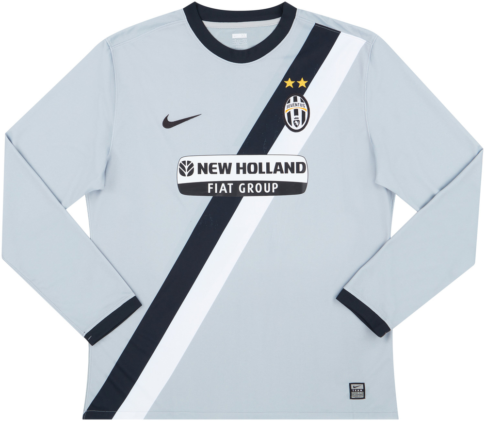 2009-10 Juventus Player Issue Away L/S Shirt Del Piero #10 (Good) XL