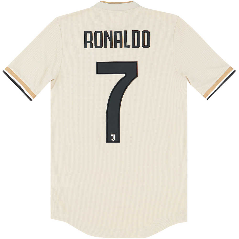 2018-19 Juventus Player Issue Away Shirt Ronaldo #7 (Very Good) XS
