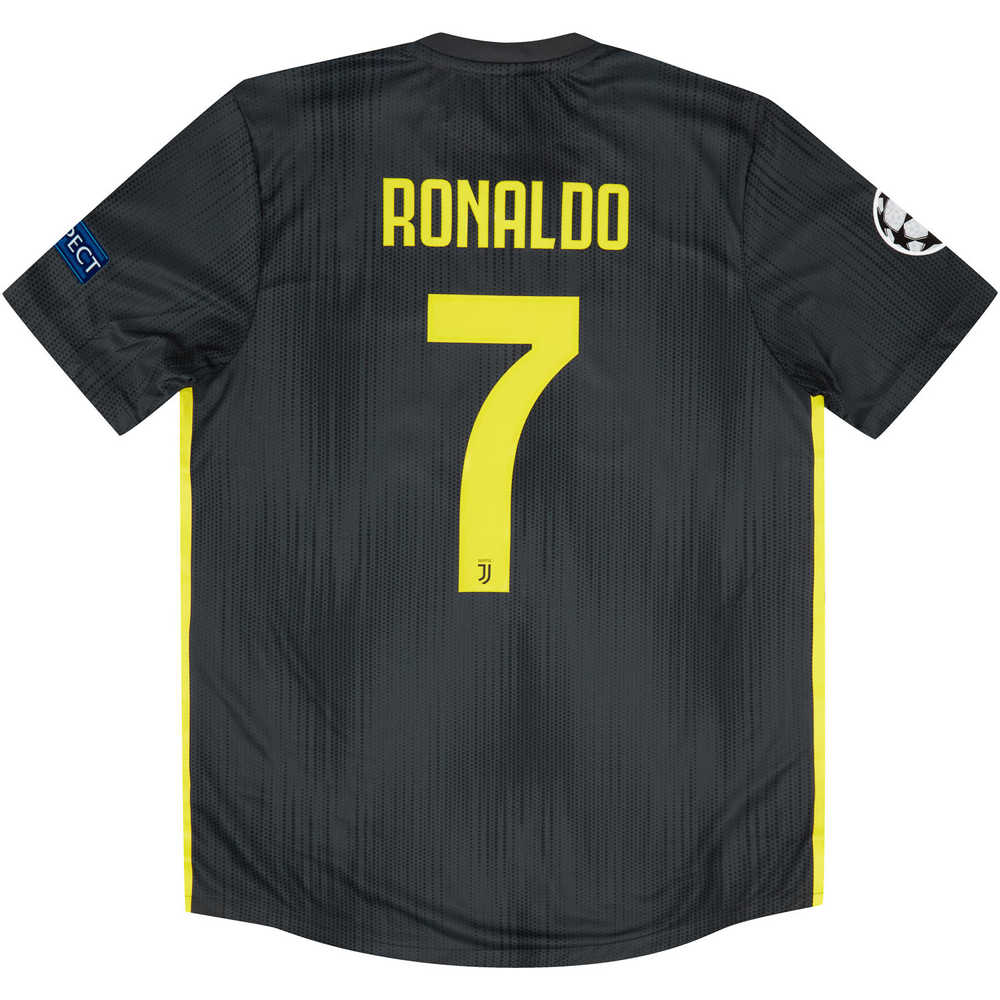 2018-19 Juventus Player Issue European Third Shirt Ronaldo #7 *w/Tags* M