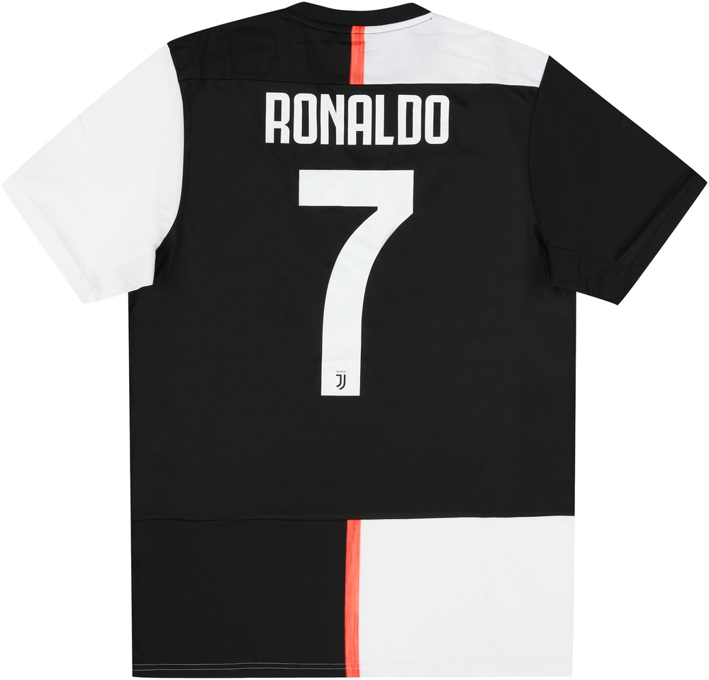 2019-20 Juventus Home Shirt Ronaldo #7 (Very Good) L-Juventus Legends Current Stars Cristiano Ronaldo New Products