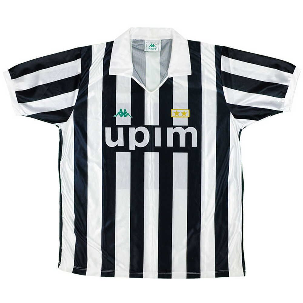 1991-92 Juventus Home Shirt (Excellent) L