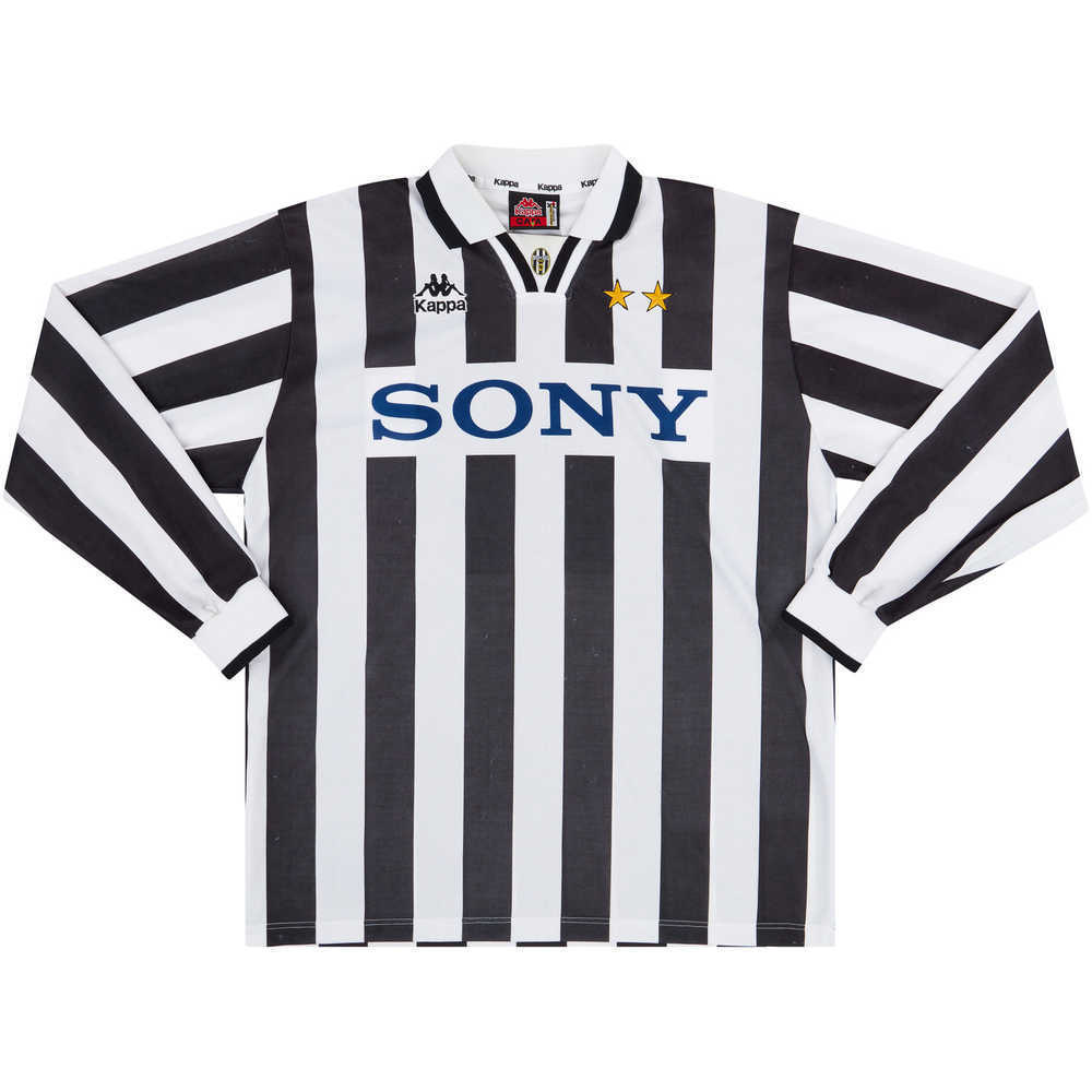 1995-97 Juventus Home L/S Shirt (Excellent) M
