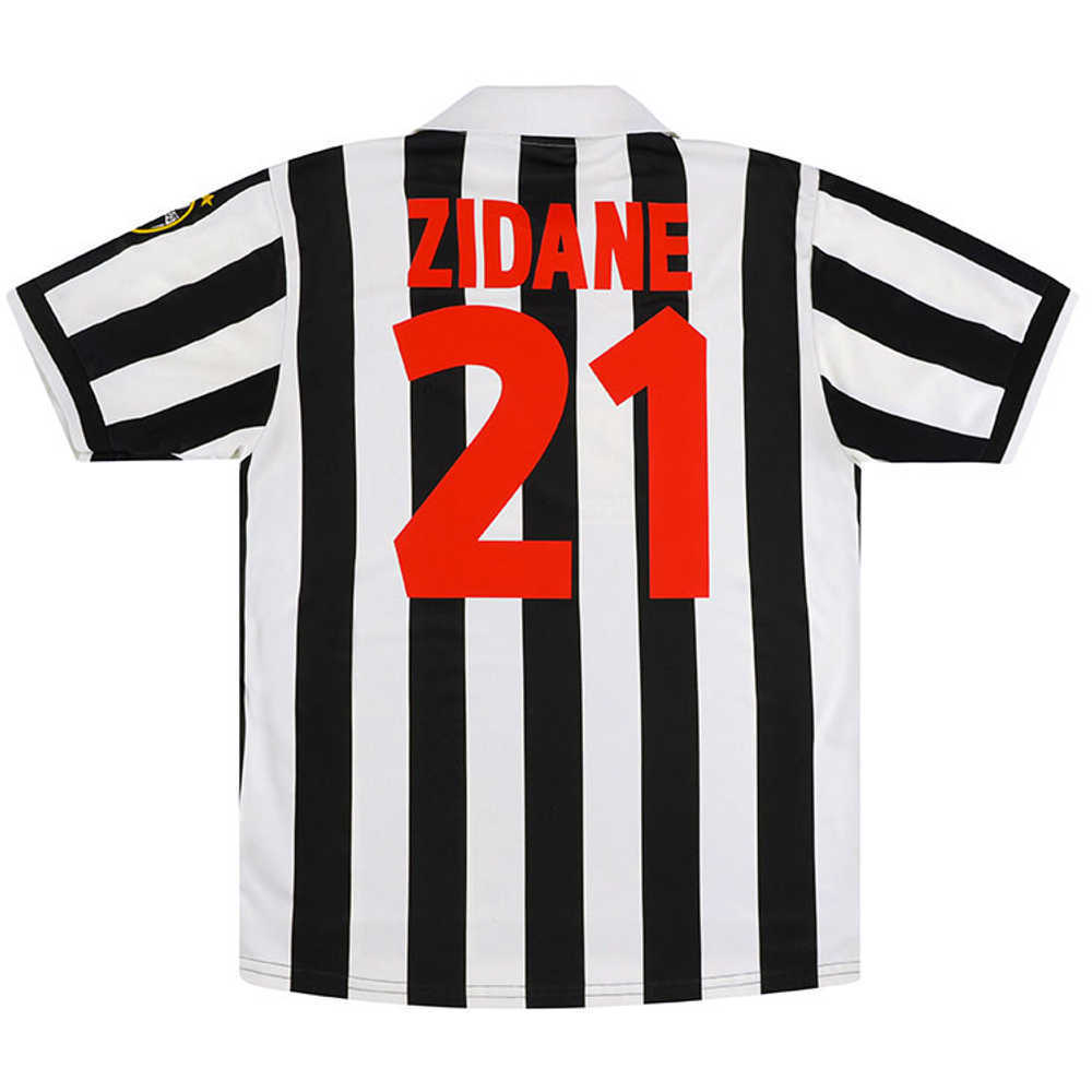 1998-99 Juventus Home Shirt Zidane #21 (Very Good) XXL