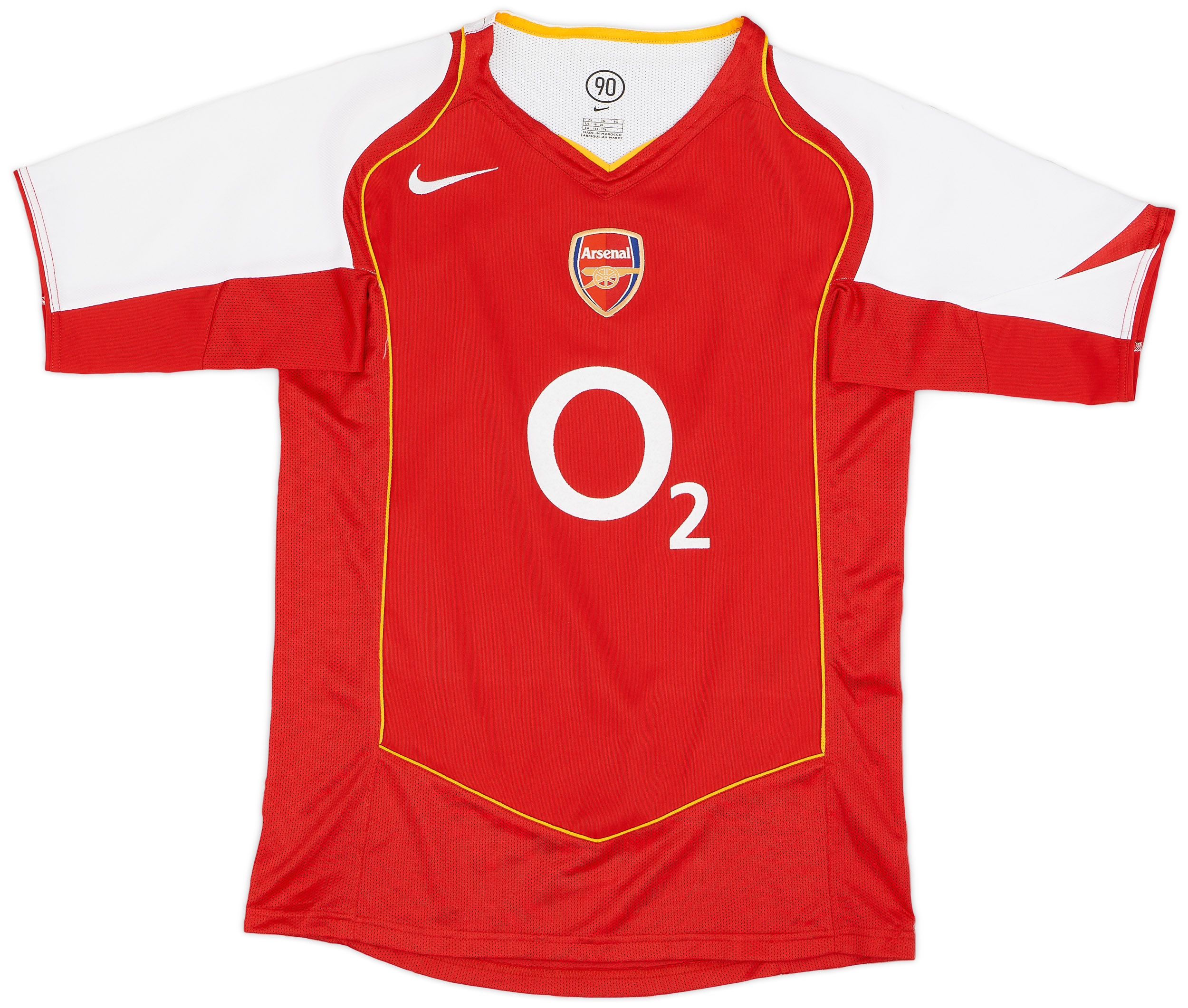 2004-05 Arsenal Home Shirt - 9/10 - (XL.Boys)