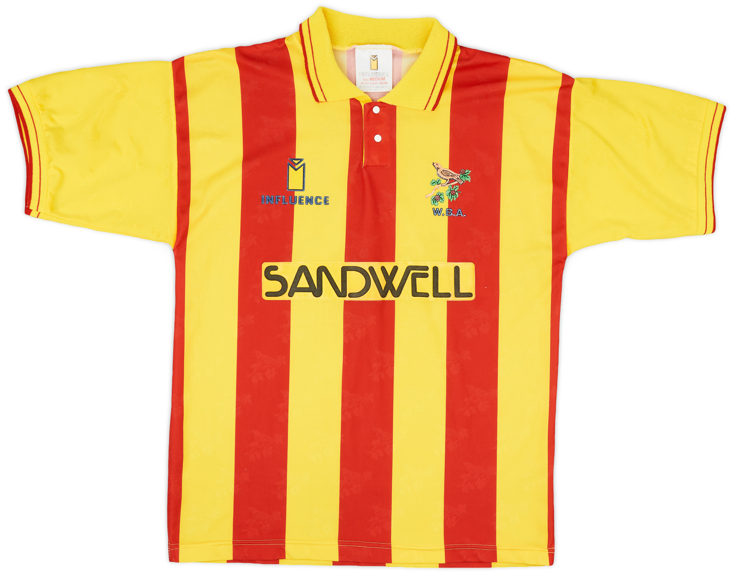 1991-92 West Brom Away Shirt - 8/10 - ()