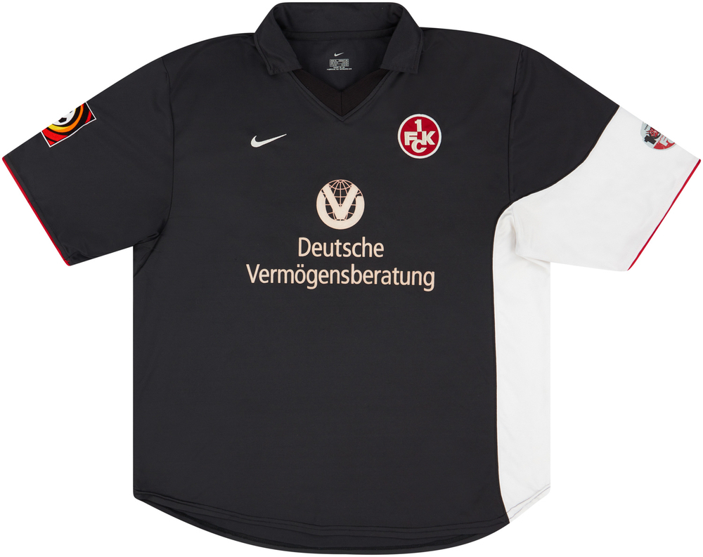 2000-01 Kaiserslautern Centenary Away Shirt Djorkaeff #14 (Very Good) XL