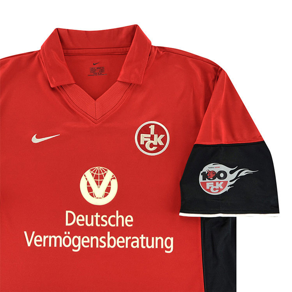 2000-01 Kaiserslautern Centenary Home Shirt Klose #25 *w/Tags* XS