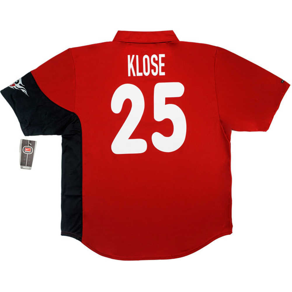 2000-01 Kaiserslautern Centenary Home Shirt Klose #25 *w/Tags* XS