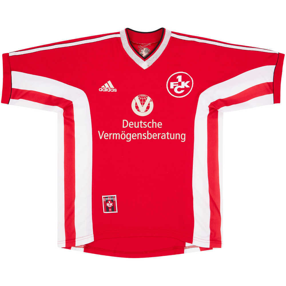 1998-99 Kaiserslautern Signed Home Shirt (Very Good) Women's (L)