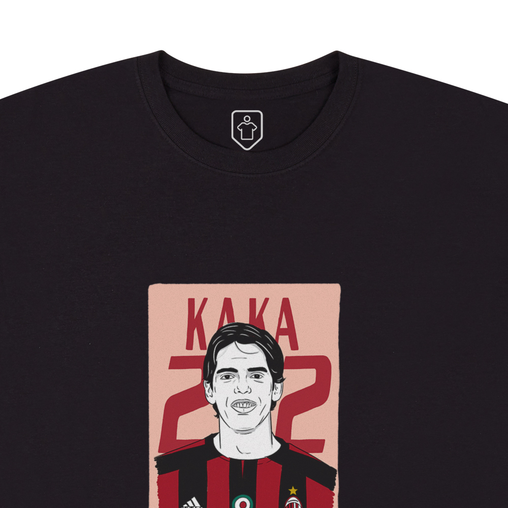 2003-04 AC Milan Kaká #22 Serie A Icons Tee