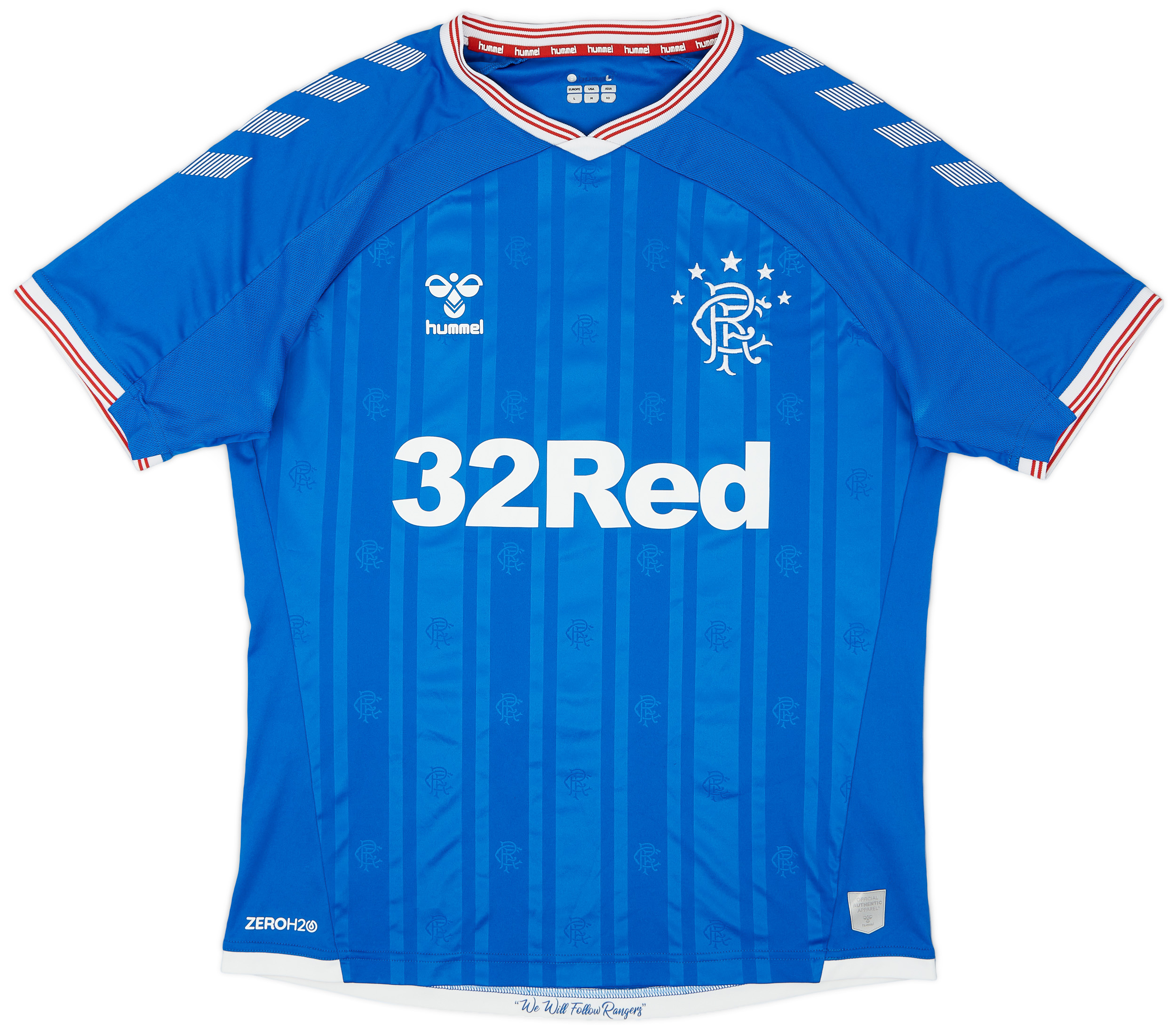 2019-20 Rangers Home Shirt - 9/10 - (/)