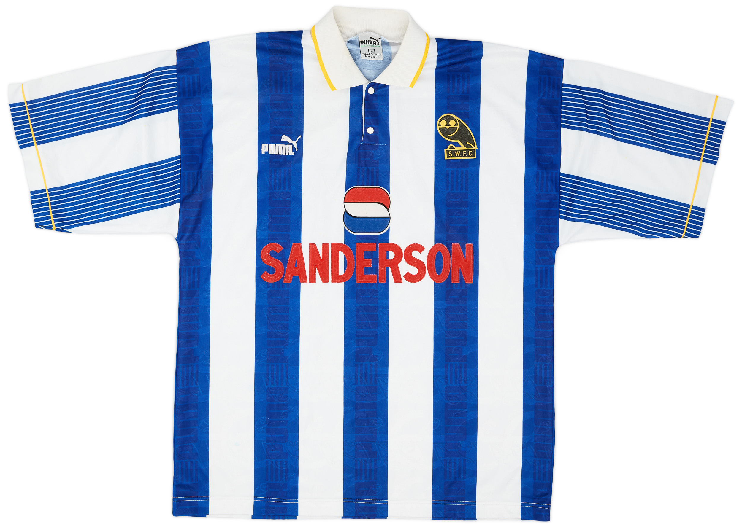 1993-95 Sheffield Wednesday Home Shirt - 9/10 - ()