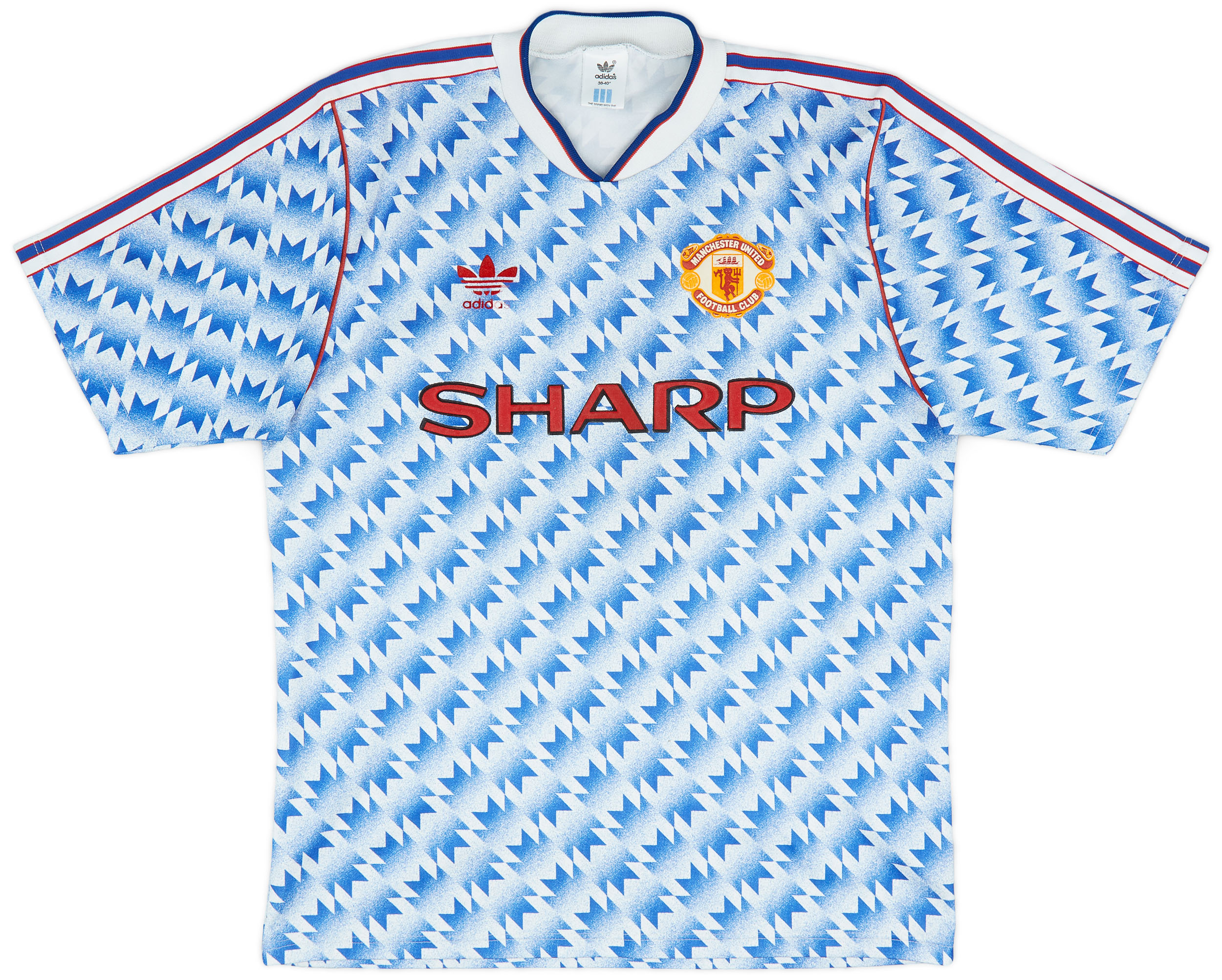 1990-92 Manchester United Away Shirt - 6/10 - ()
