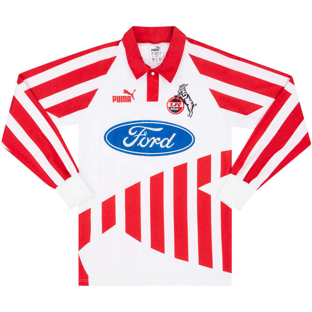 1994-95 FC Koln Home L/S Shirt (Excellent) XS