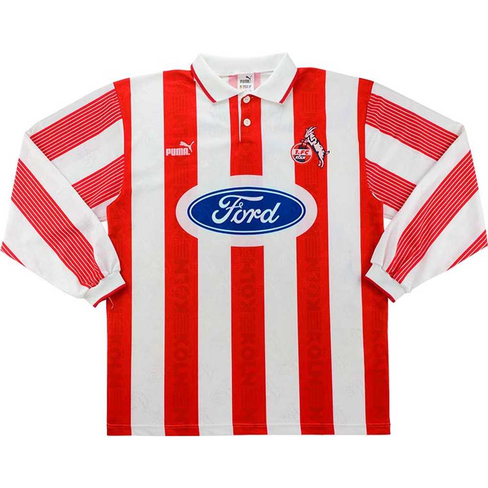 1995-96 FC Koln Home L/S Shirt (Excellent) S