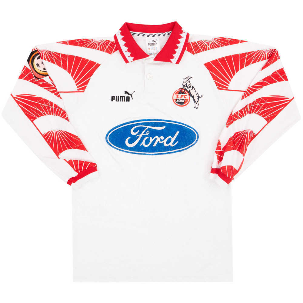 1996-97 FC Koln Home L/S Shirt (Very Good) XS