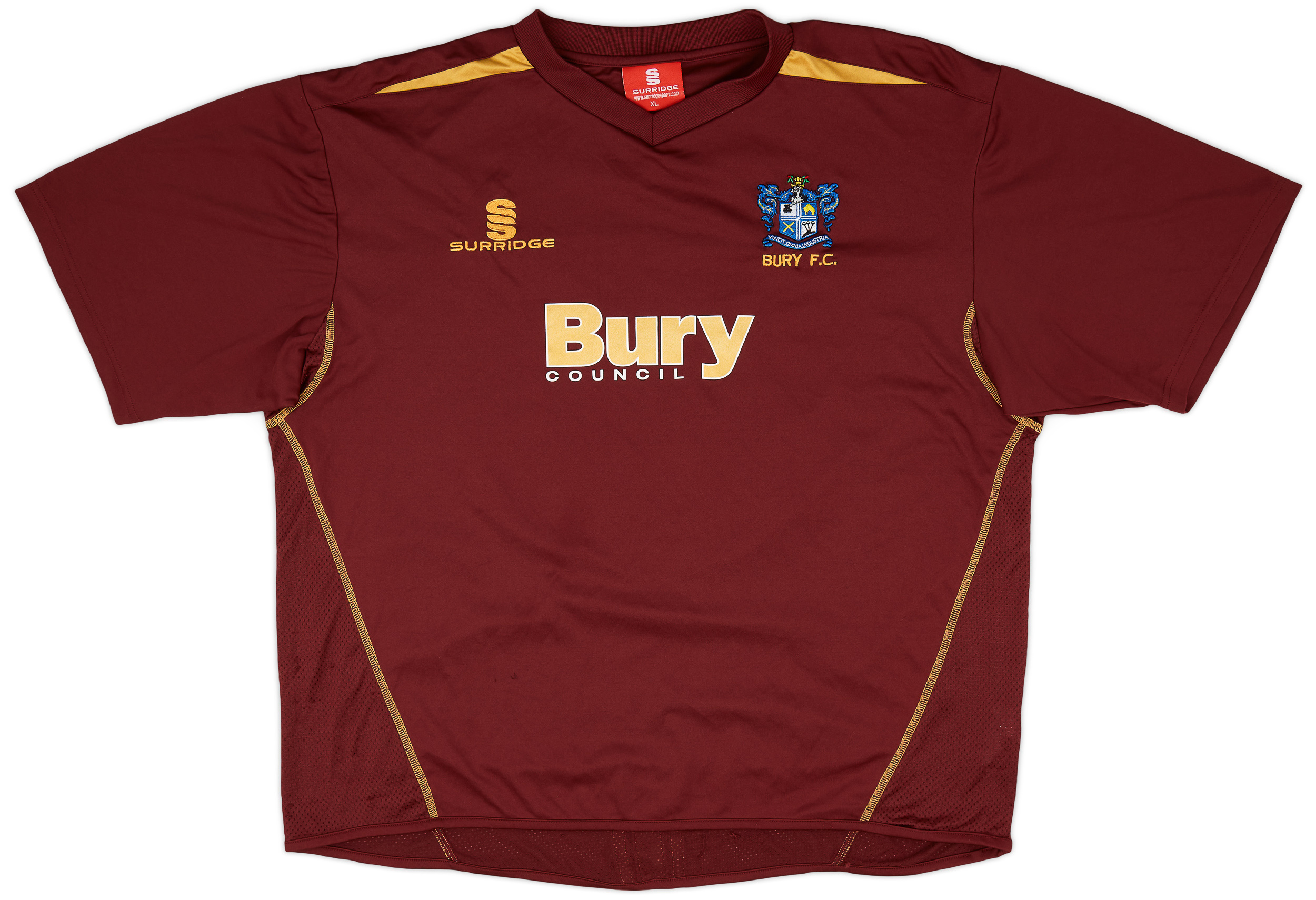 2010-11 Bury Away Shirt #99 - 8/10 - ()
