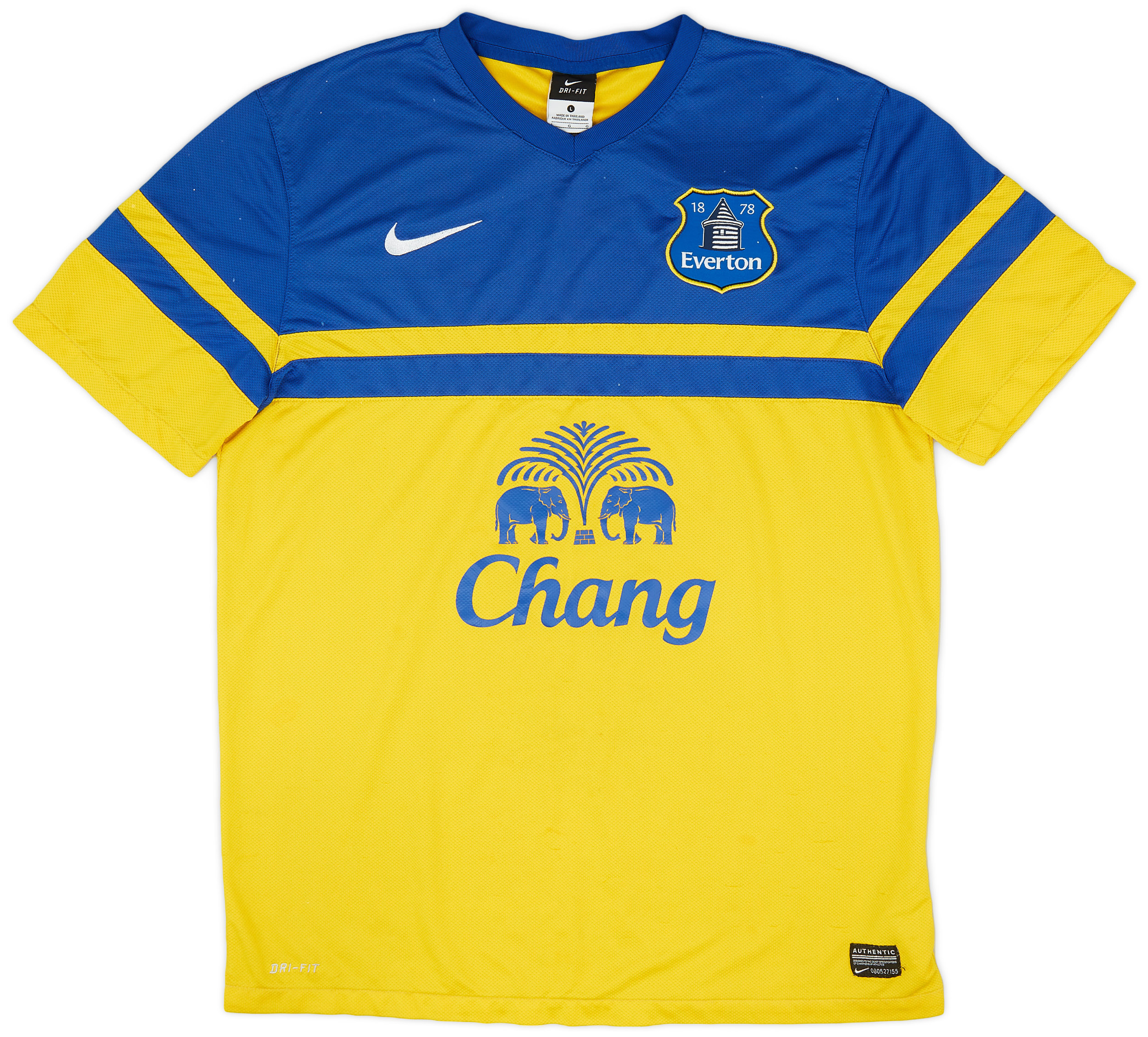 2013-14 Everton Away Shirt - 7/10 - ()