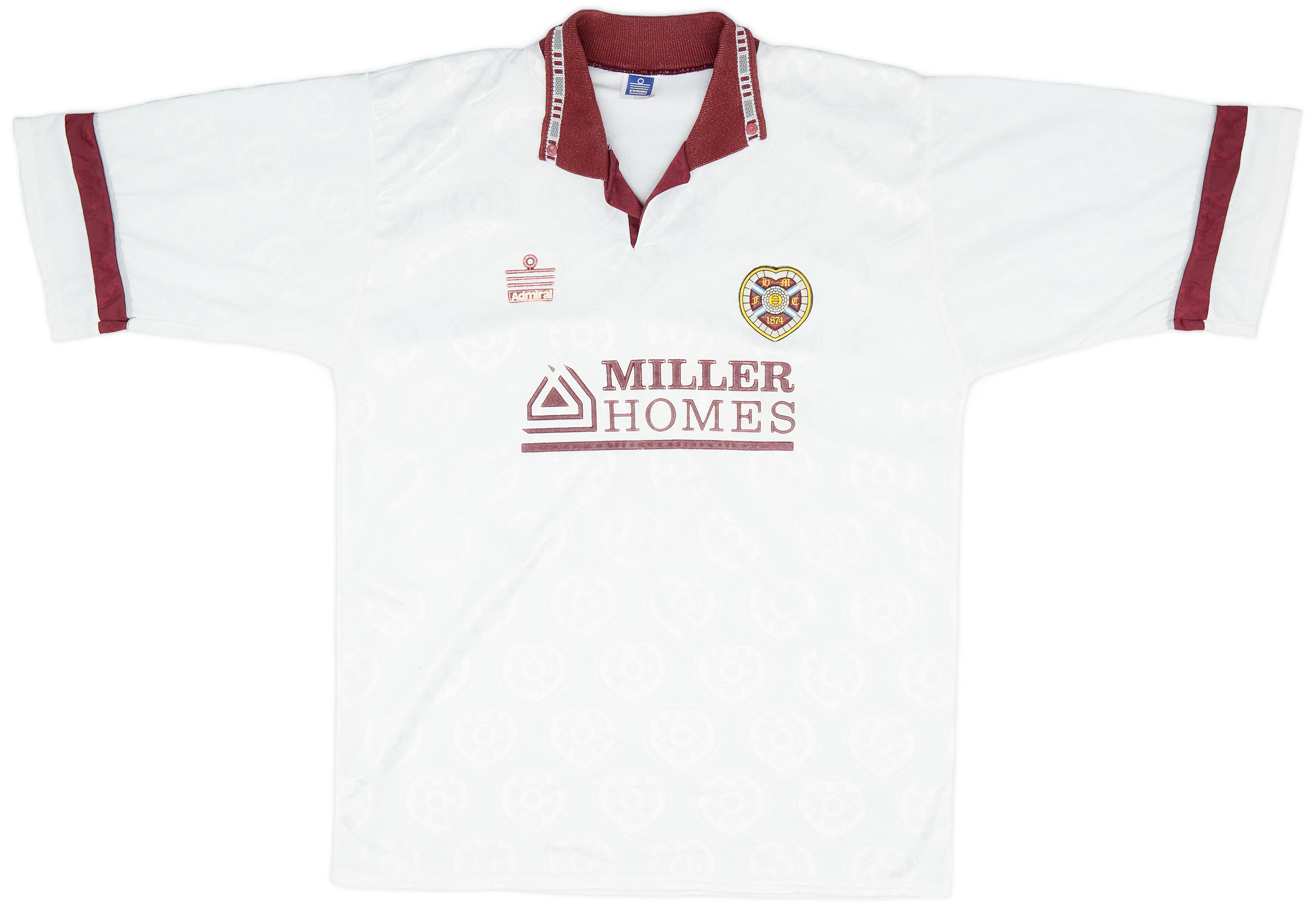 1991-92 Heart Of Midlothian (Hearts) Away Shirt - 8/10 - ()