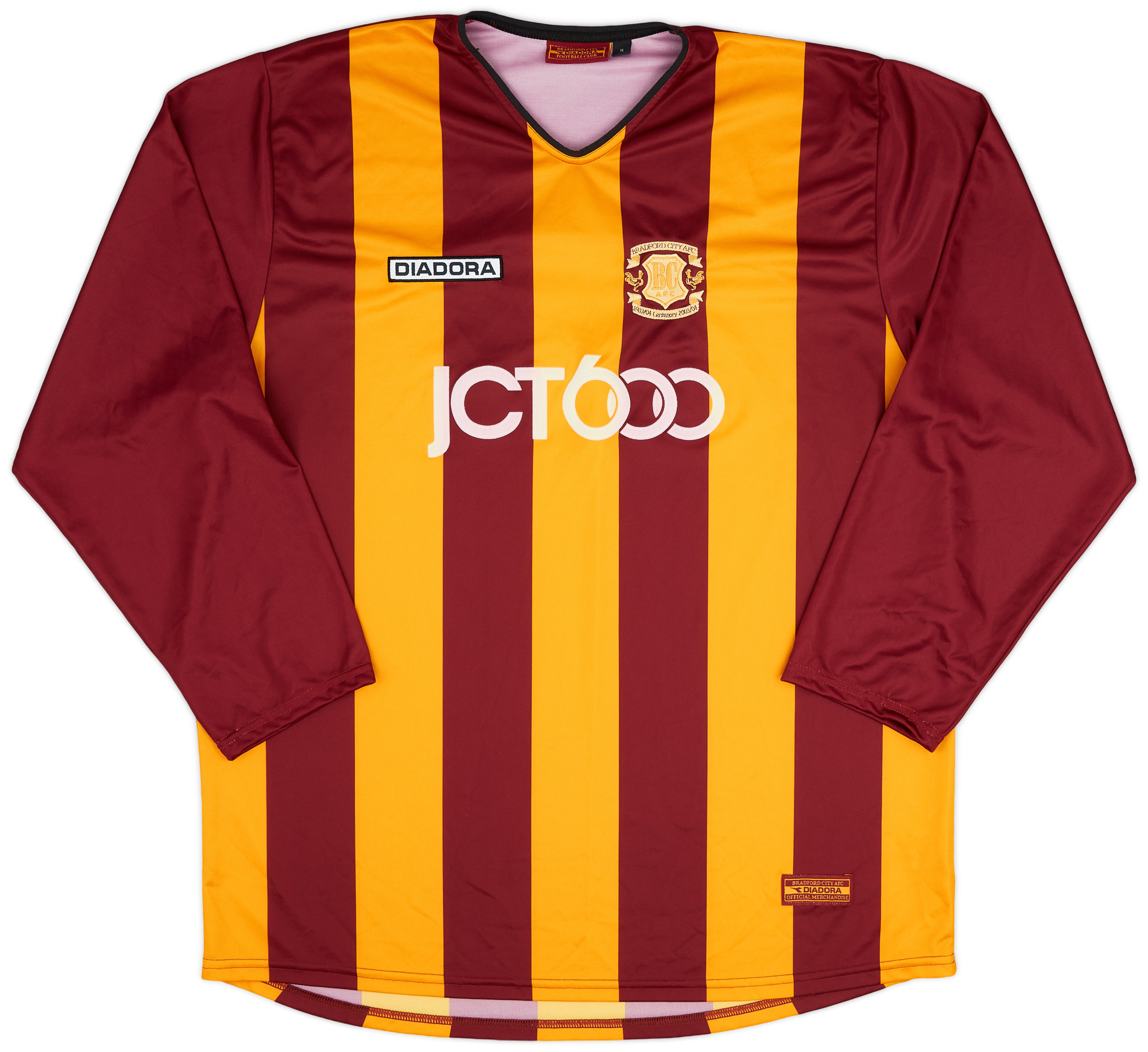 2003-04 Bradford City Centenary Home Shirt - 8/10 - ()
