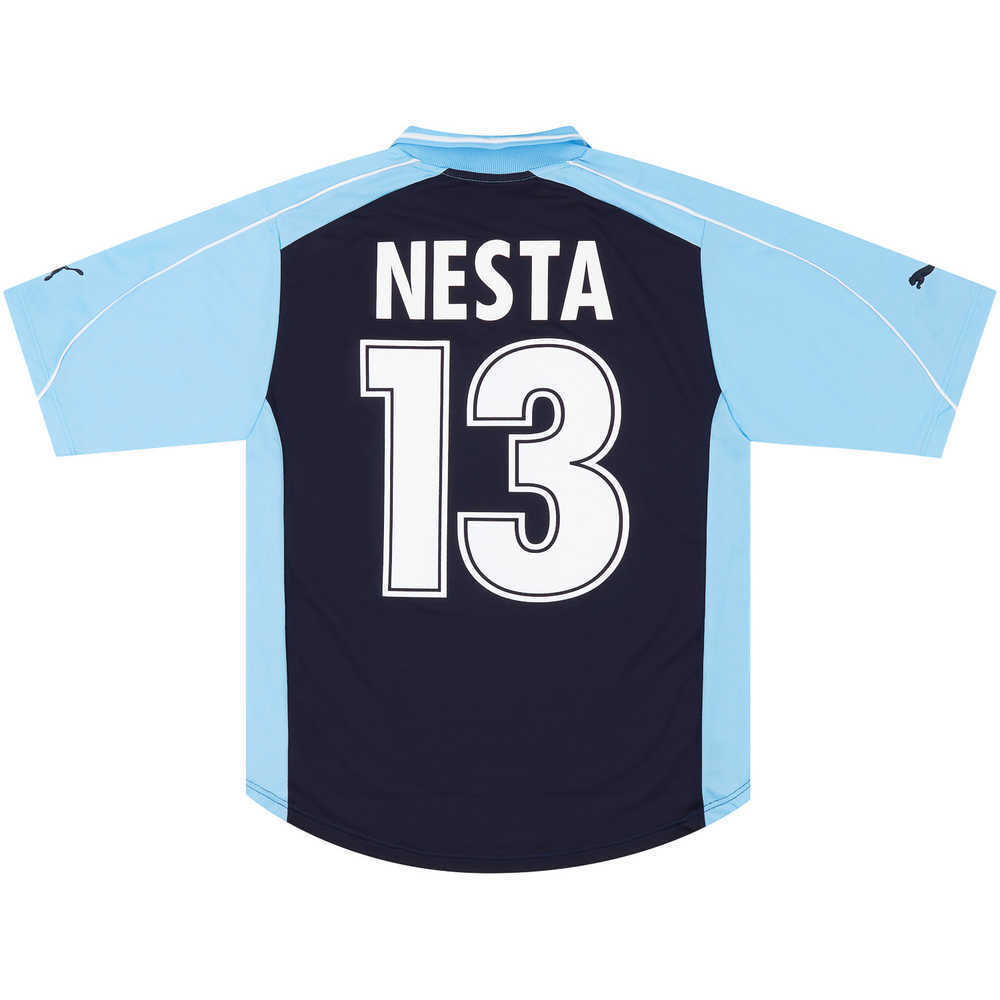 2001-02 Lazio European Away Shirt Nesta #13 (Very Good) S