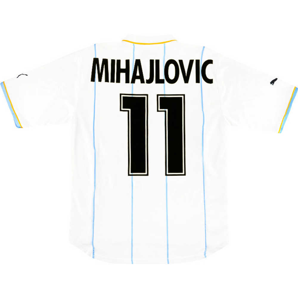 2001-02 Lazio European Home Shirt Mihajlovic #11 (Excellent) L