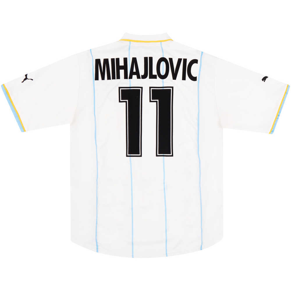 2001-02 Lazio European Home Shirt Mihajlovic #11 (Very Good) L