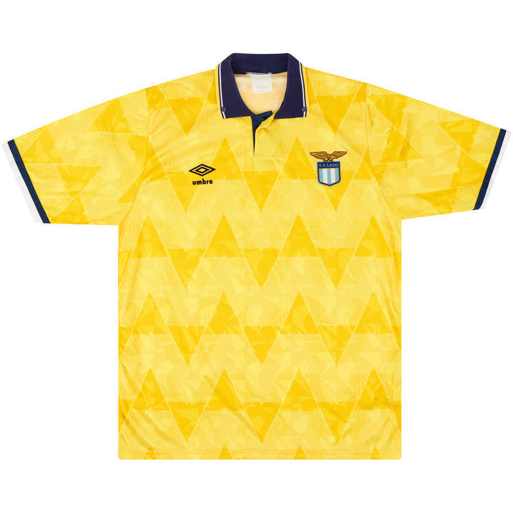 1989-91 Lazio Away Shirt (Excellent) L