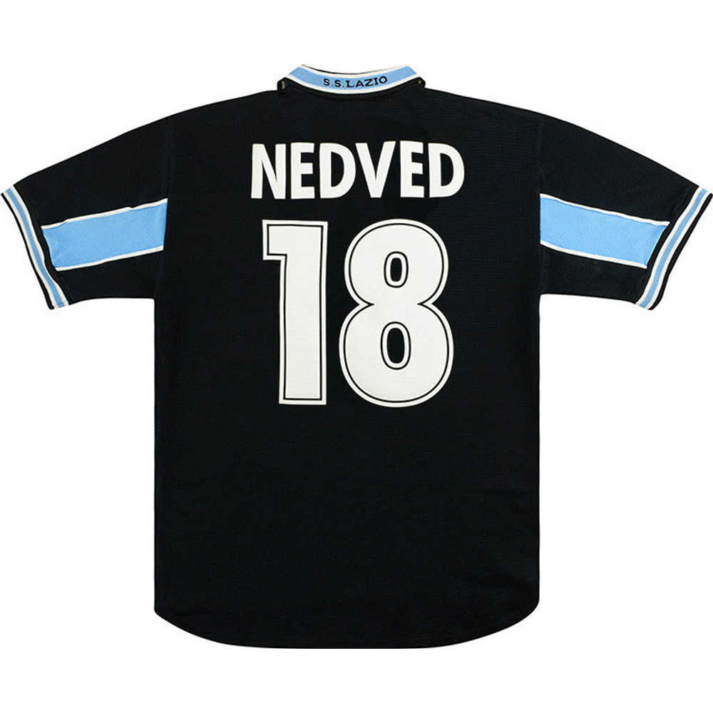 1998-99 Lazio Away Shirt Nedved #18 (Excellent) M