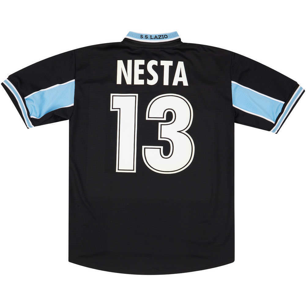 1998-99 Lazio Away Shirt Nesta #13 (Excellent) M