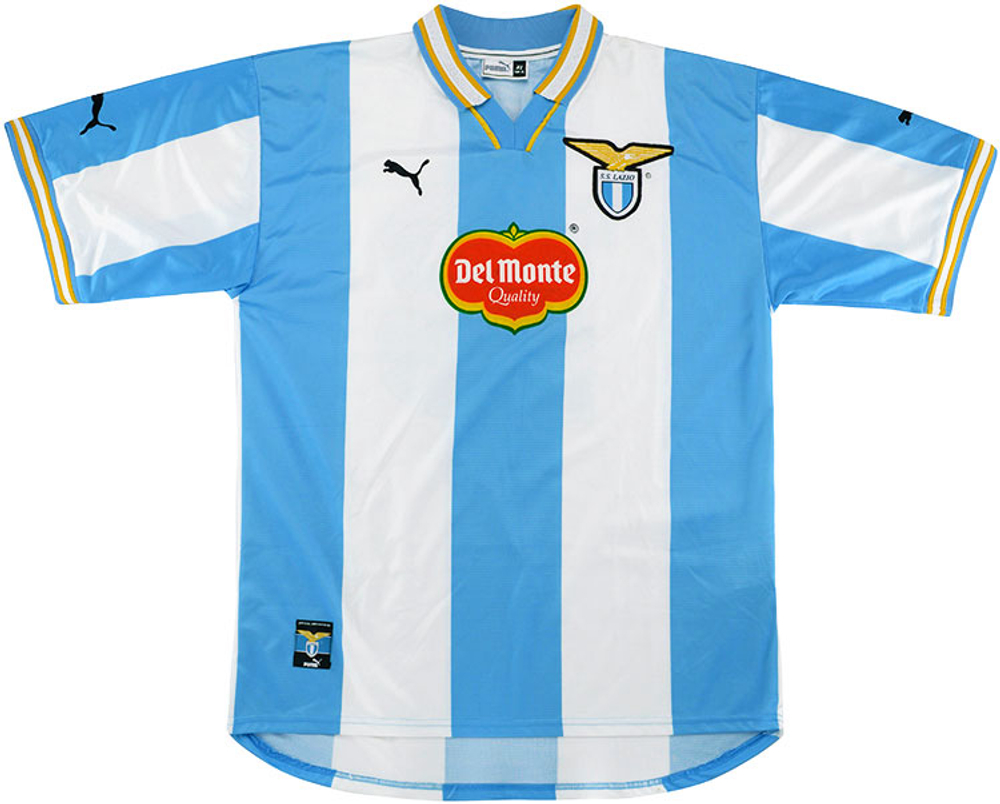 1999-00 Lazio European Home Shirt Nesta #13 (Excellent) M
