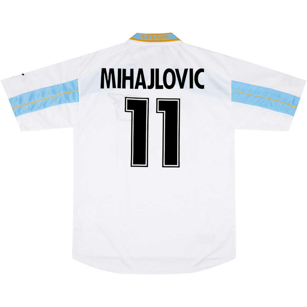 1999-00 Lazio Centenary Home Shirt Mihajlovic #11 (Very Good) XL