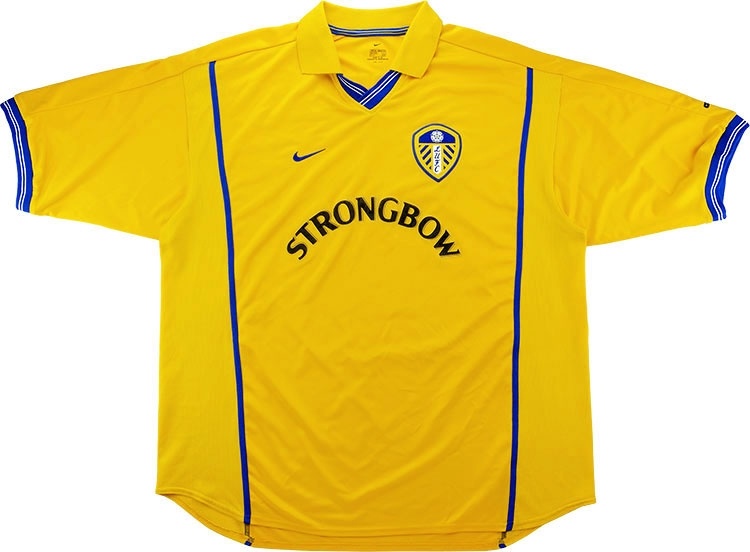 leeds united shirt 2000