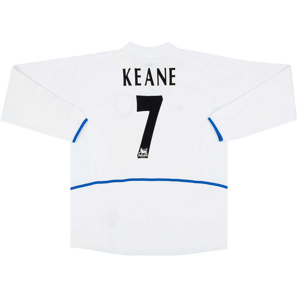 2002-03 Leeds United Home L/S Shirt Keane #7 *w/Tags* XL