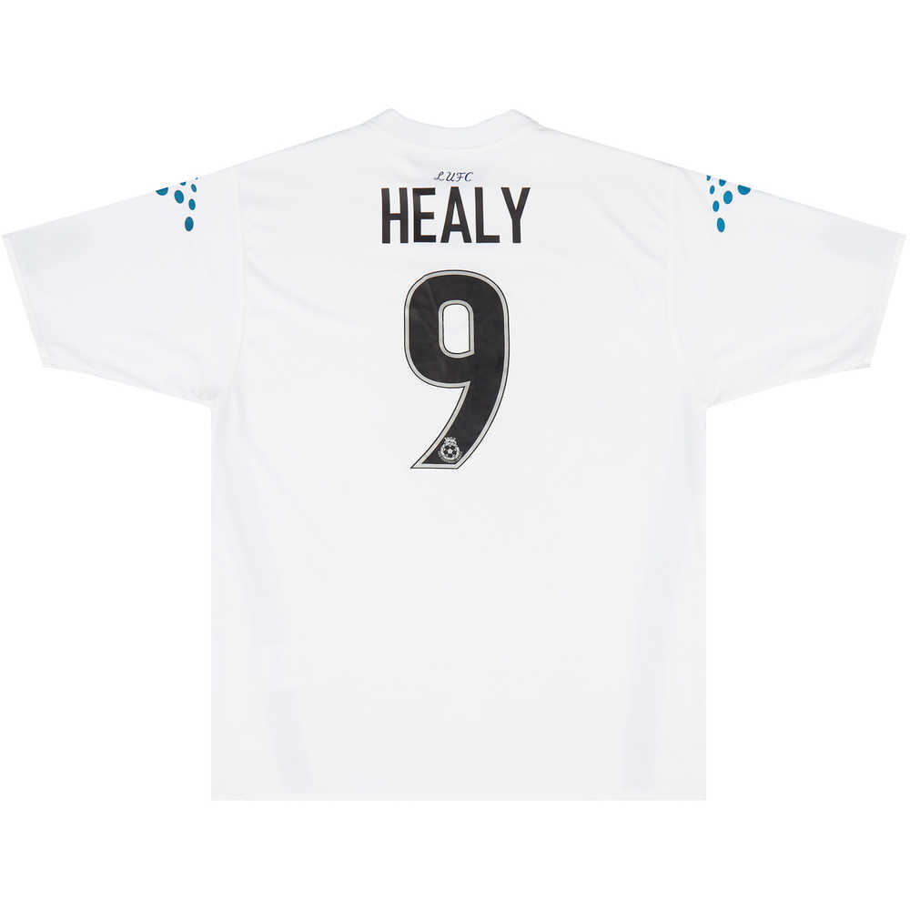 2004-05 Leeds United Home Shirt Healy #9 (Very Good) L