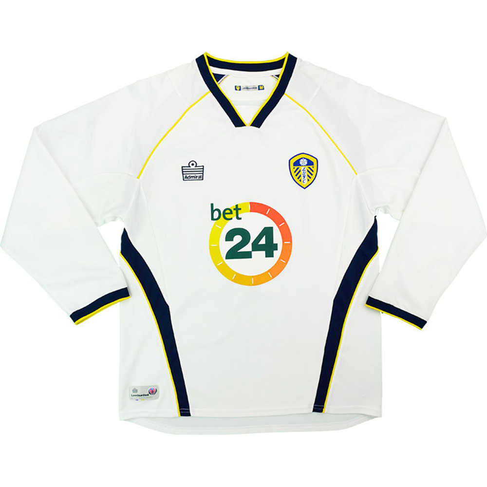2006-07 Leeds United Home L/S Shirt (Excellent) M