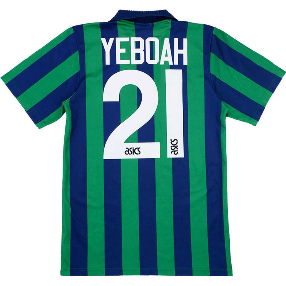 1995-96 Leeds United Third Shirt Yeboah #21 (Excellent) XL