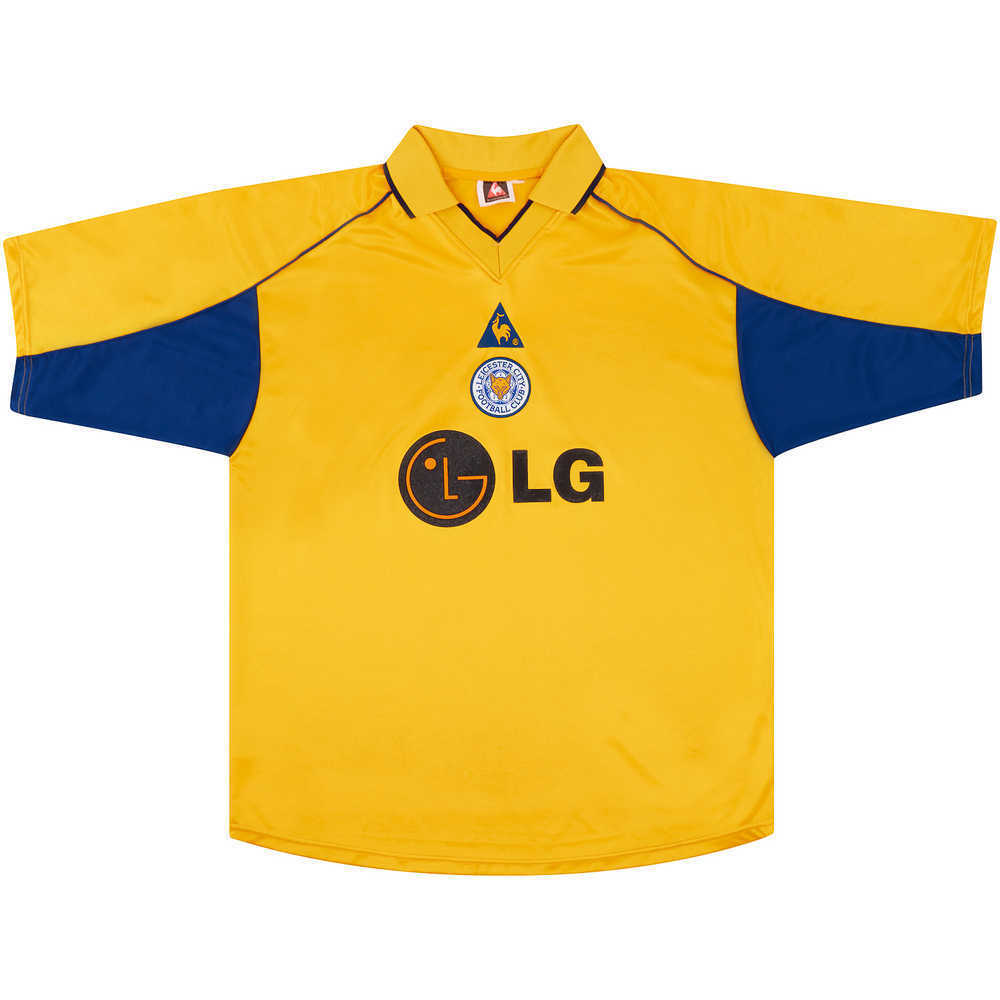 2002-03 Leicester Away Shirt (Excellent) XL
