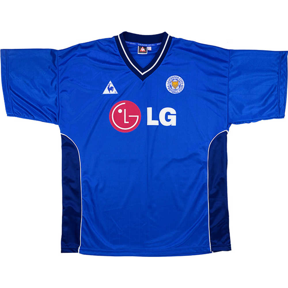 2002-03 Leicester Home Shirt (Excellent) XL