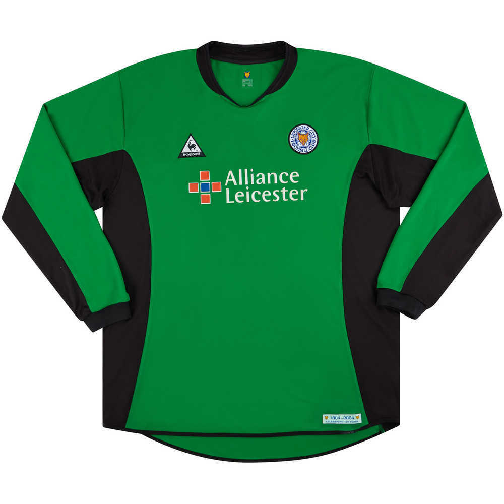 2004-05 Leicester GK Shirt #1 (Excellent) 3XL