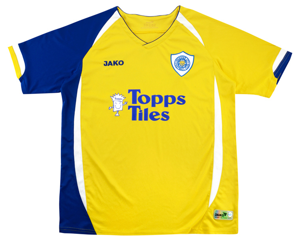 2007-08 Leicester Away Shirt (Excellent) S