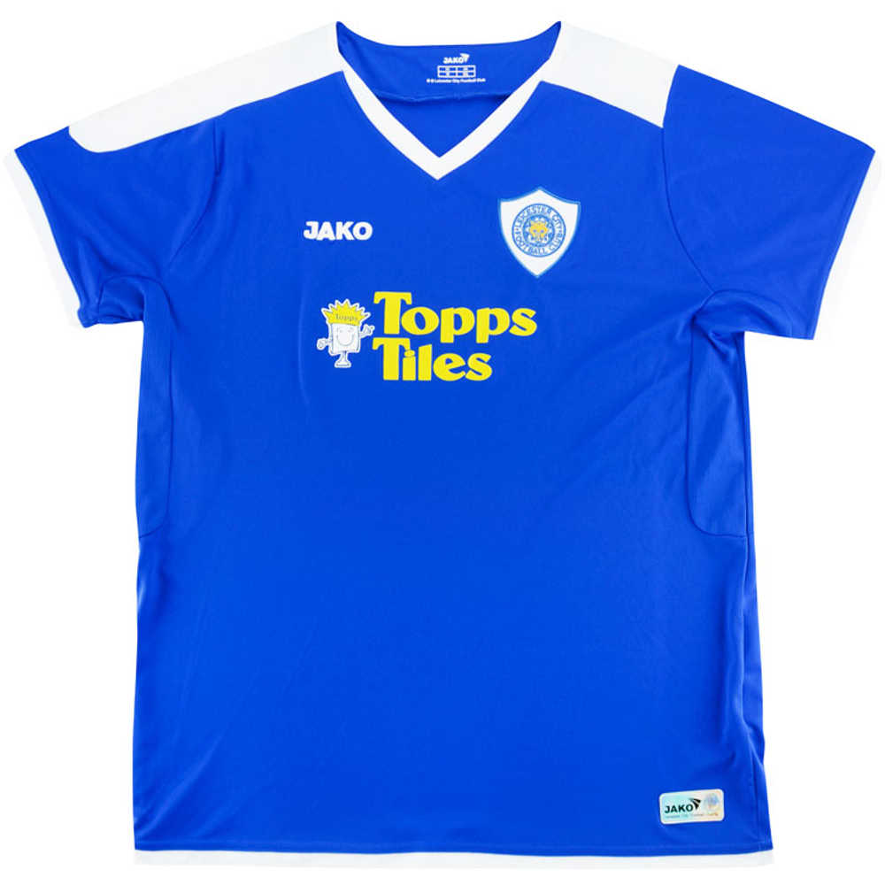 2007-09 Leicester Home Shirt (Very Good) XL.Boys