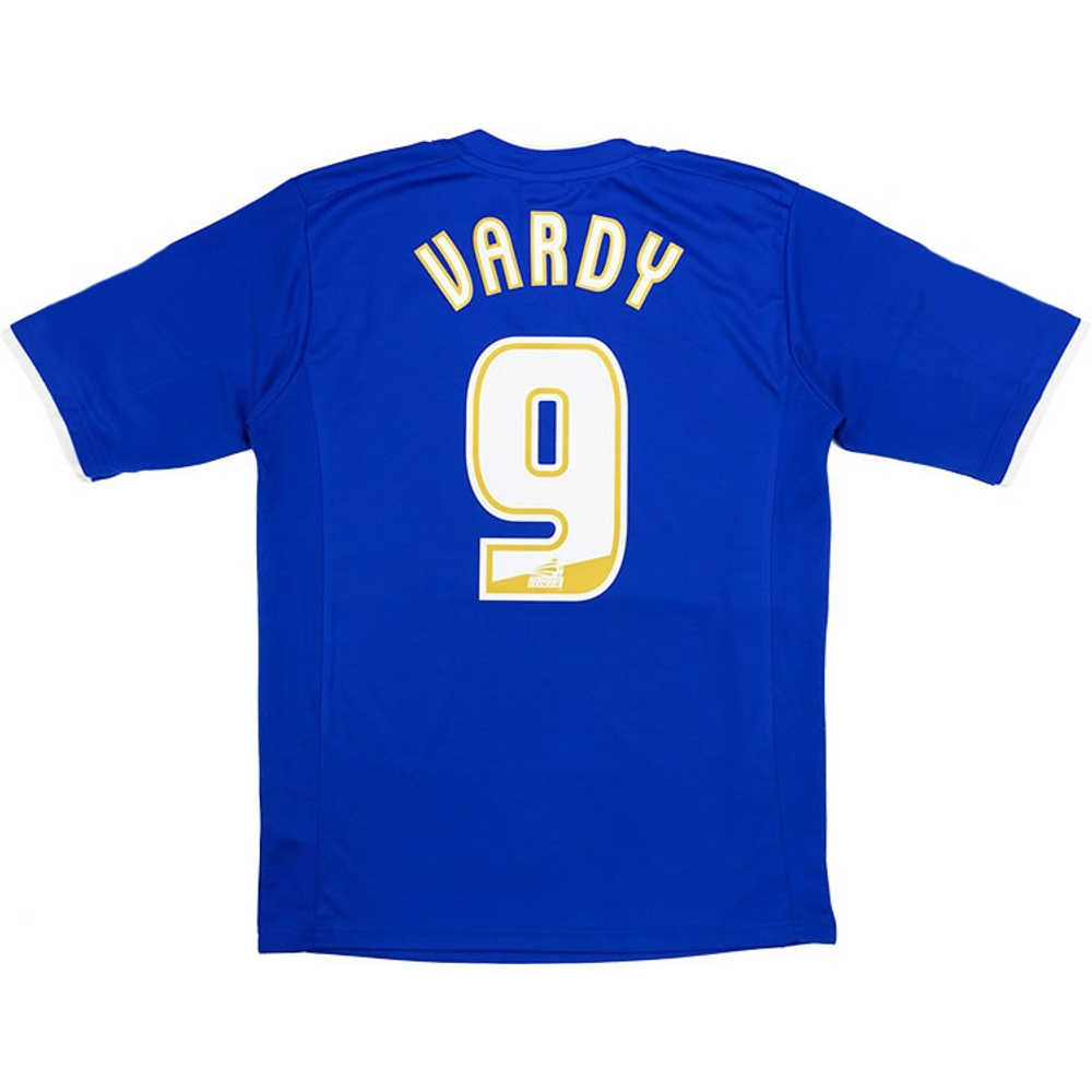 2012-13 Leicester Home Shirt Vardy #9 (Excellent) XL
